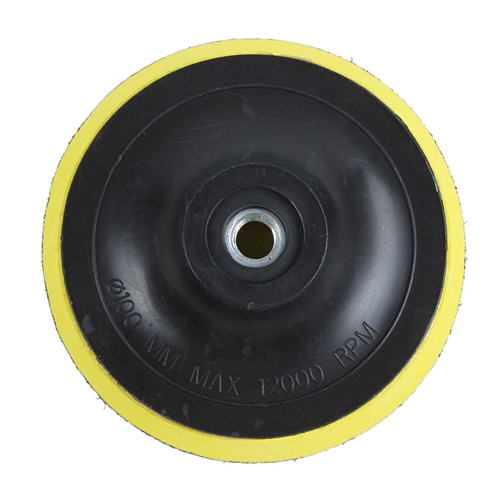 Angle Grinder Sanding Polishing Hook And Loop Backing Pad 4" Dia 4762527086665