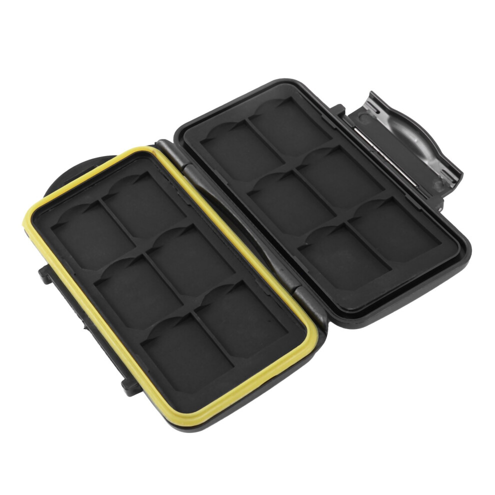 Water-resistant Shockproof Storage Memory Card Case For 12 SD Cards Bag-image-OPC-PBHJS2X-NEW