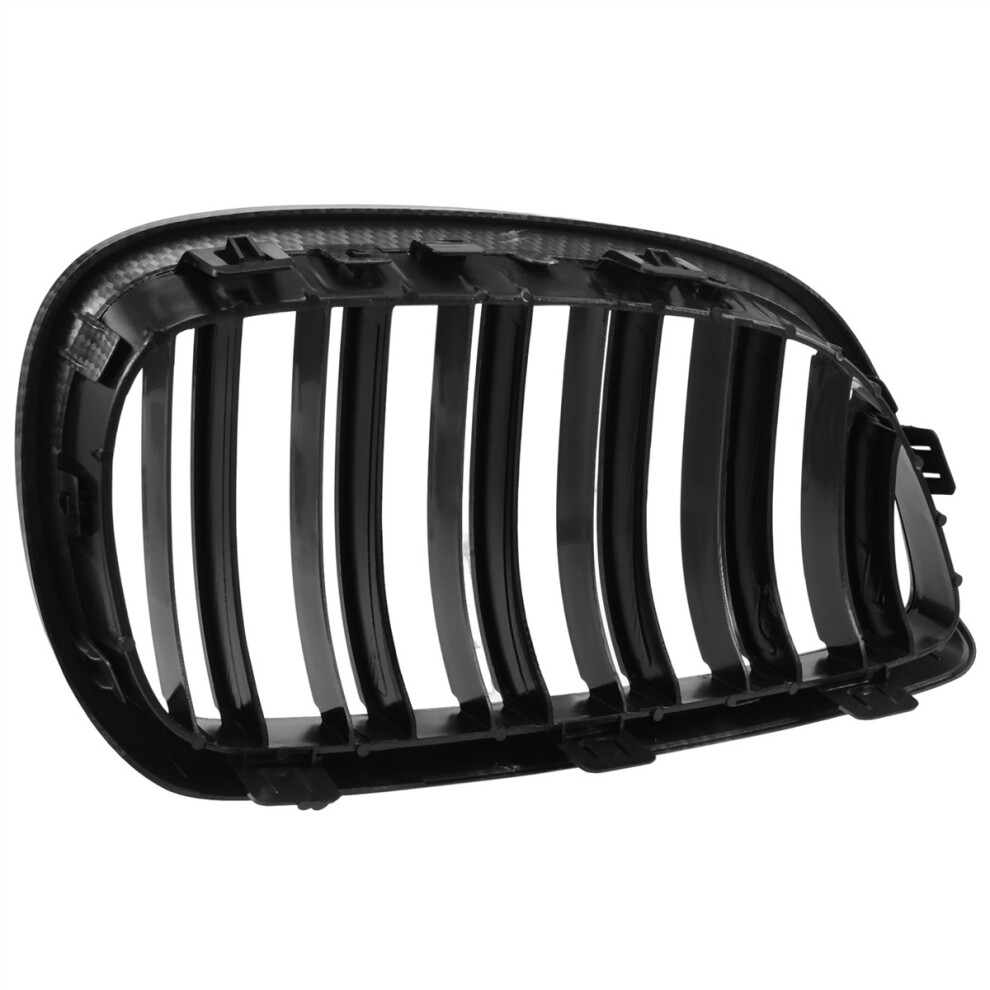 For - E90 E92 E93 328I 335I 2007-2011 Carbon Fiber Look Front Kidney Grille 51137157275 51137157276 4762527080267