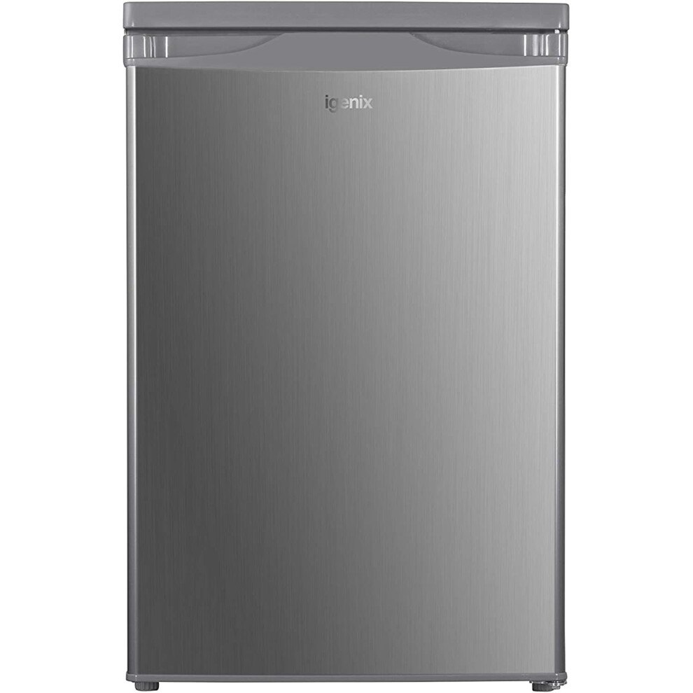 Igenix IG355X Freestanding Under Counter Freezer, 91 Litre, Inox