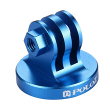 For Go Pro Accessories Camcorder Tripod Mount Adapter for HERO5 4 Session 4 3+3 2 1, , SJ4000, SJ5000,(Blue)