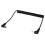 2.5mm to Male PC Flash Sync Cable Screw Lock for Trigger 1