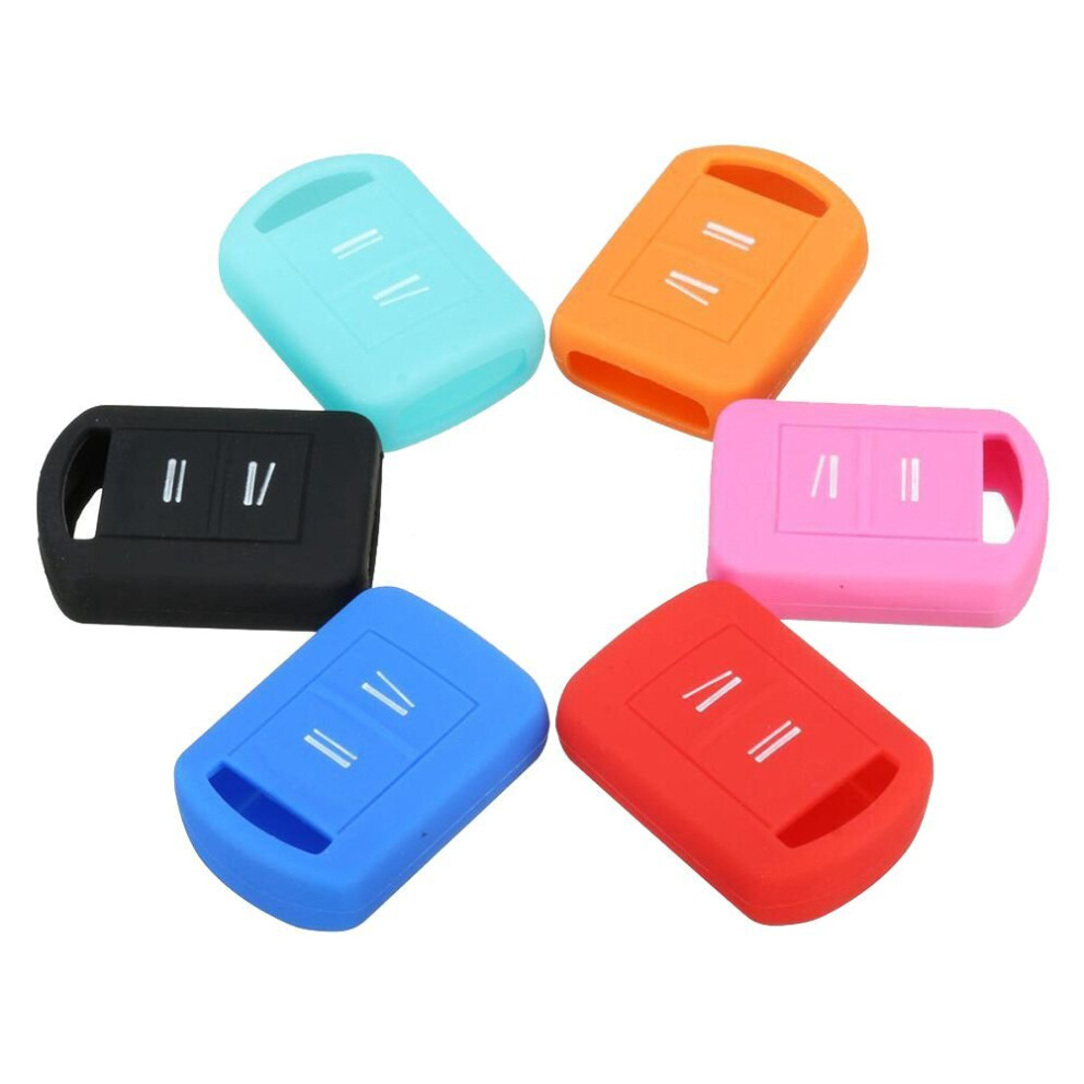 Key Cover Fob Silicone For Opel Corsa C Meriva Agila Tigra, Random 4762527083084