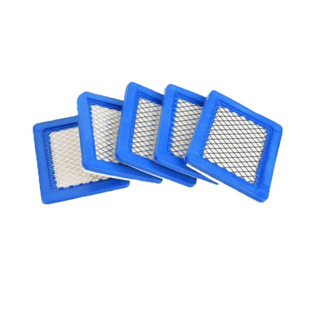 5Pcs Air Filter Lawn Mower Filters For & Stratton 491588 491588S 399959 4762527078332
