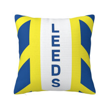 (12x12inches) Pillow Cases Leeds United Couch Throw Cover 7 Size
