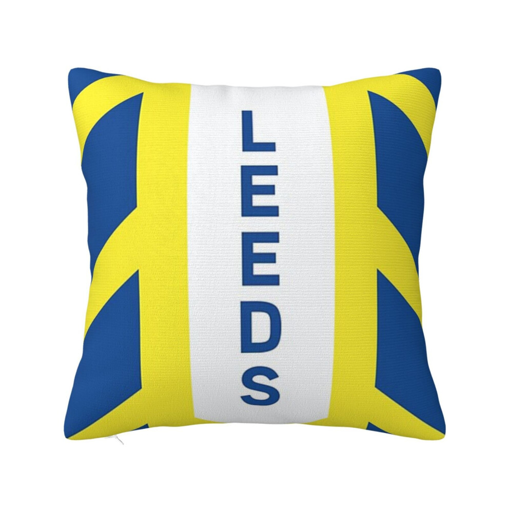 (12x12inches) Pillow Cases Leeds United Couch Throw Cover 7 Size