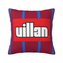 (16x16inches) Pillow Cases Aston Villa, Villan Retro Classic Football Shirt Fan Rebrand, Aston Villa Fan, 90s Soccer Couch Throw Cover 7 Size