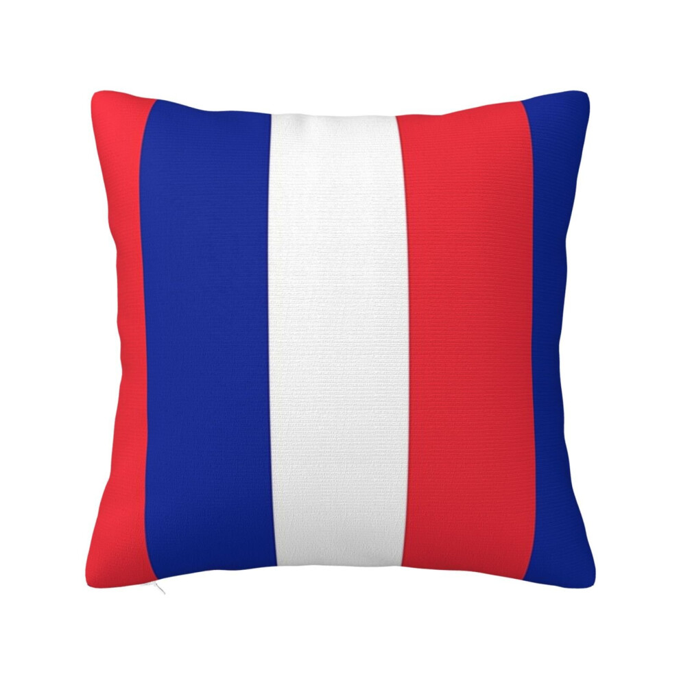 (16x16inches) Pillow Cases France French Flag Couch Throw Cover 7 Size
