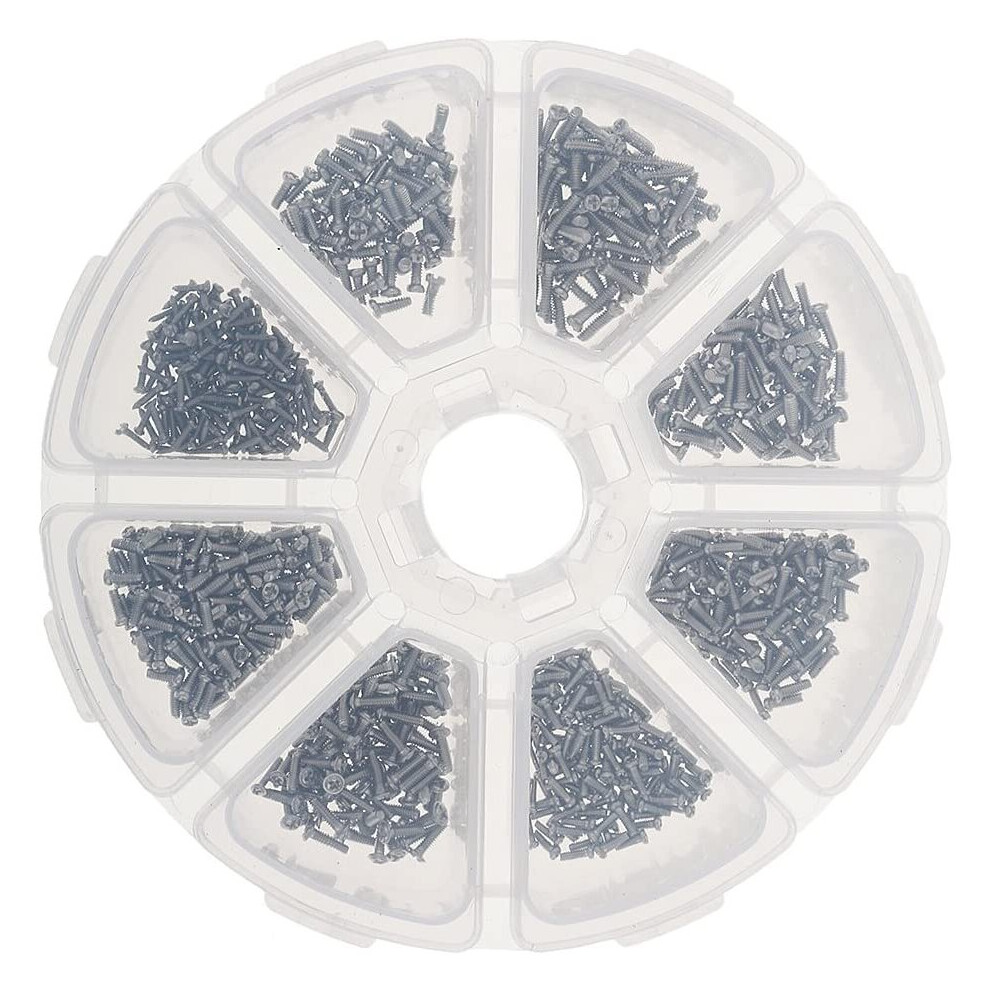 Eyeglasses Sunglasses Reading Glasses Screws Nut Repair Tool Set Kit, Silver-image-OPC-PBHK7XK-NEW