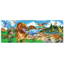 Melissa & Doug Land der Dinosaurier Bodenpuzzle (48 Teile, 1,2 m lang) - FSC-zertifiziert