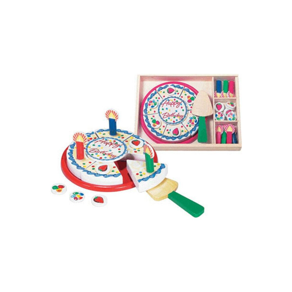 Melissa & Doug Birthday Party - Wooden Play Food
