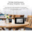 Digital Alarm Clock Wireless LCD Weather Forecast Station Thermometer Barometer Outdoor Sensor 8