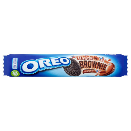 OREO Choco Brownie Sandwich Biscuits 154g (Pack of 16) 1