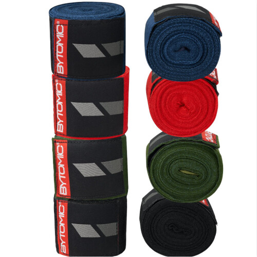 (Black, 5m) Bytomic Red Label Mexican Hand Wraps 1