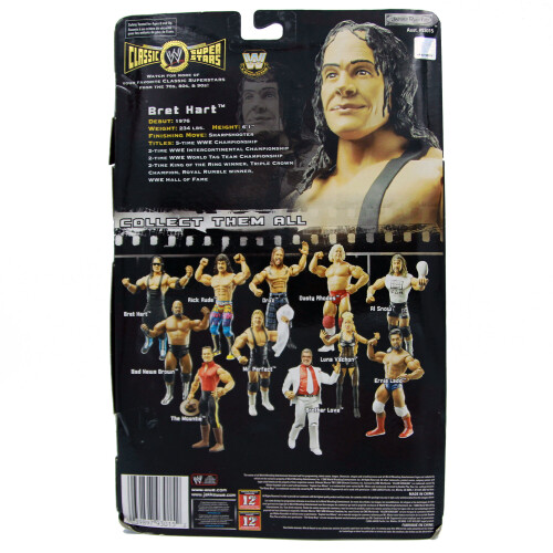 WWE Classic Superstars Series #13 - Bret Hart Action Figure 2