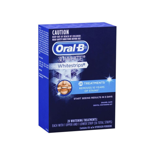 Oral B 3D White Strips 28 Teeth Whitening Treatments On OnBuy