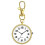 (Gold) Mini Retro Pocket Watch Student Keychain Watch 1