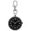 (Black black) Mini Retro Pocket Watch Student Keychain Watch 1