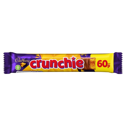 Cadbury Cadbury Crunchie Chocolate Bar 40g (Pack of 48) 1