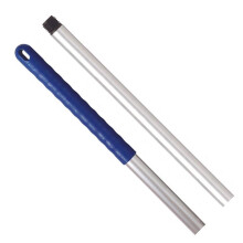 (Blue) JanSan Traditional Hygiene Screwfit Handle 54" 137cm