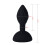Rechargeable Swirl Anal Plug with Remote Control Vibration Beads 3