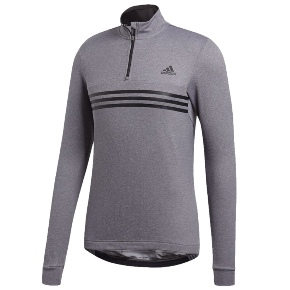 adidas Men's Running Sweatshirt (Size XS) Logo Warmtefront 1/4 Zip Top - New