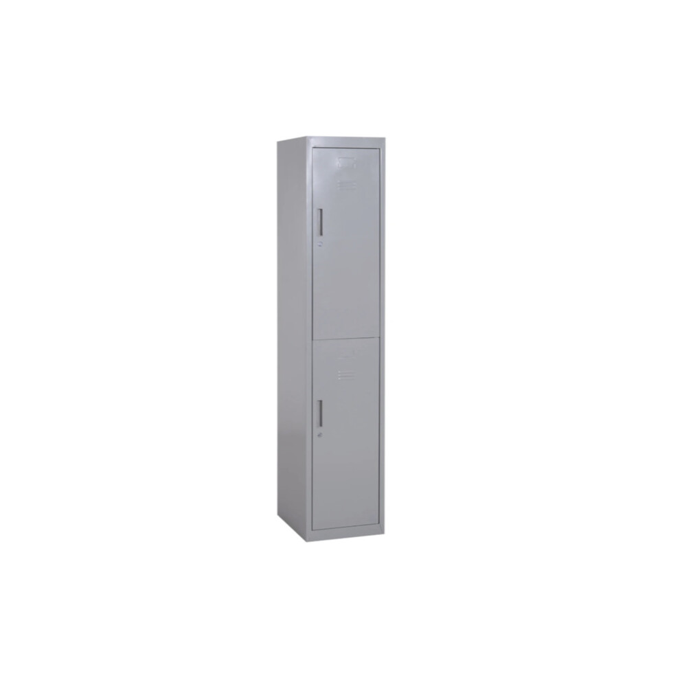 Photos - Wardrobe Tall Industrial Cabinet Vintage Narrow Locker Metal Storage Cupboard Retro Door
