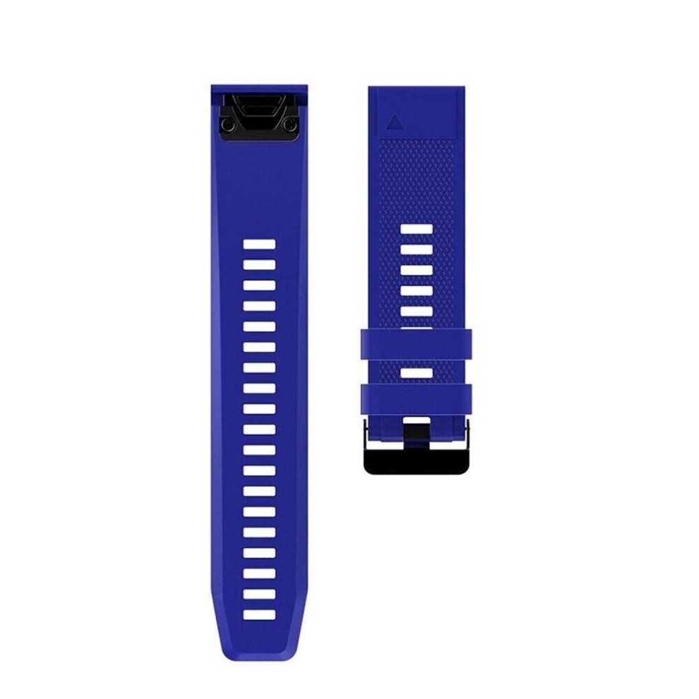 (Fenix 7, Purple) For Garmin Fenix 6 6X 7 7X Silicone Strap Replacement Band Sports Quick Release-image-OPC-PBHKH2H-NEW