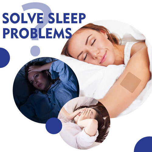 48pcs Sleep Aid Patches για άνδρες και γυναίκες Όλα τα φυσικά βαθύ ύπνο 2
