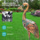 Casart 2-Piece Crane Garden Statue Set Crane Sculpture Statue Decoy 8