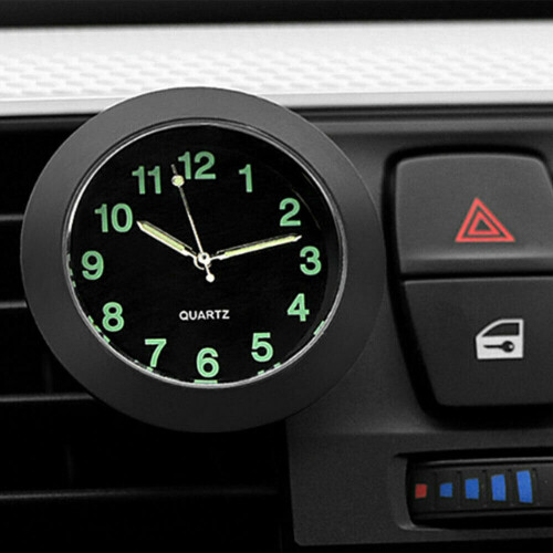 Universal Car Dashboard Luminous Time Clock Watch Pocket Digital Quartz Clock 2