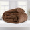 (COFFEE, DOUBLE) Soft Thick Fleece Blanket Sofa/Couch/Bed Throw UK 1