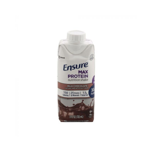 Ensure Max Protein Nutrition Shake Milk Chocolate Satisfy Hunger Vitamins And Minerals 330 Ml