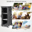 Casart Folding Pop-Up Cupboard Compact and Portable Camping Storage Cabinet 6