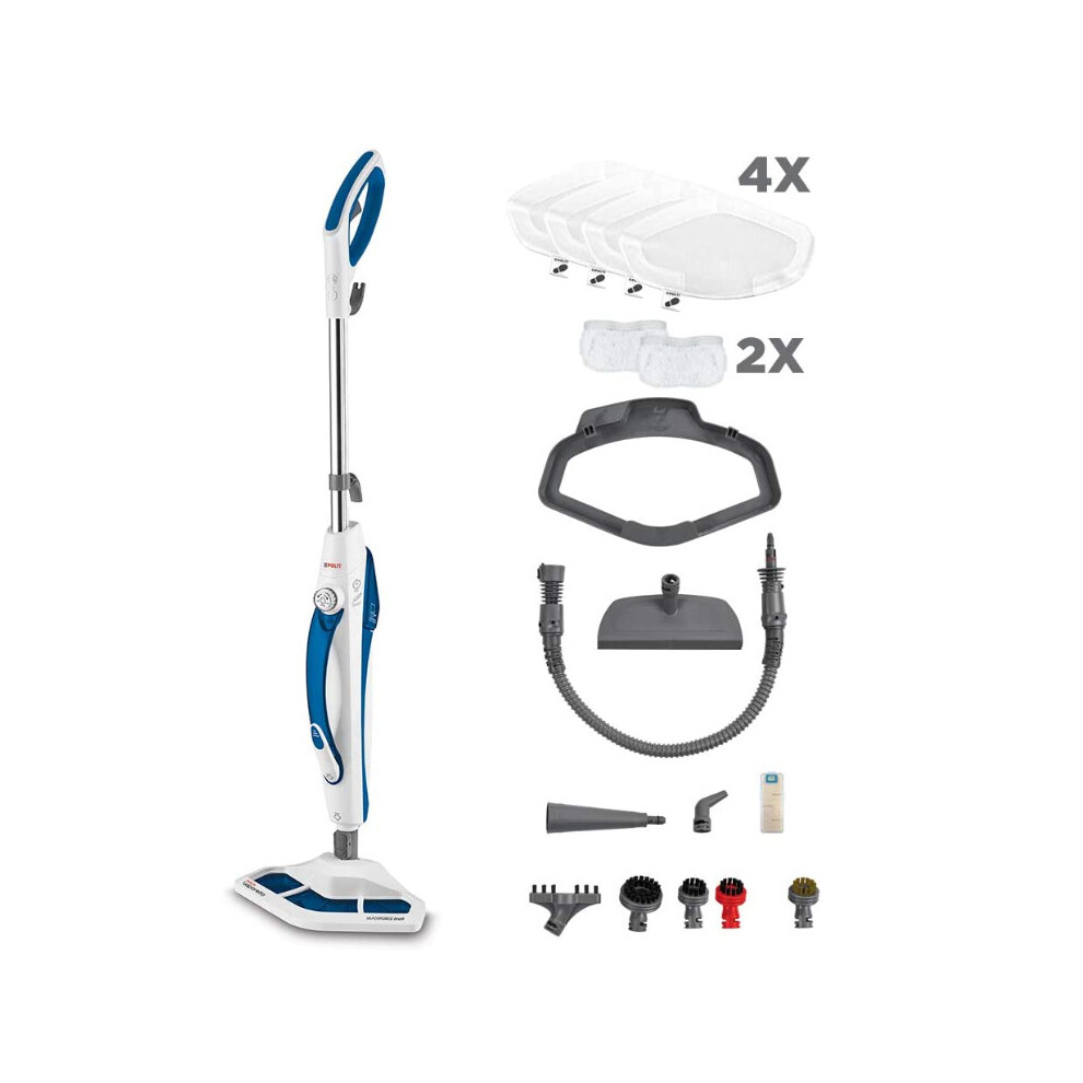 Polti Vaporetto SV460_DOUBLE Steam Mop with  White/Blue, PTGB0086