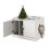 Casart Cat Litter Box Enclosure Decorative Cat Box Cabinet Storage Bench 1