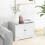 Casart Cat Litter Box Enclosure Decorative Cat Box Cabinet Storage Bench 3