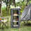 Casart Folding Pop-Up Cupboard Compact and Portable Camping Storage Cabinet 5