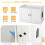 Casart Cat Litter Box Enclosure Decorative Cat Box Cabinet Storage Bench 8