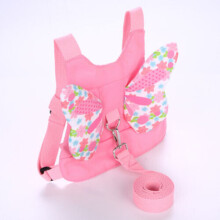 (Pink butterfly) Baby Safety Toddler Wing Walking Harness Child Strap Belt Keeper Reins Aid