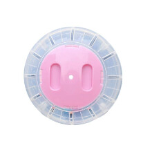 (Pink, 14.5cm/5.71in) Hamster Plastic Transparent Mouse Rodent Gym Ball Run Fitness Exercise Toy Pet