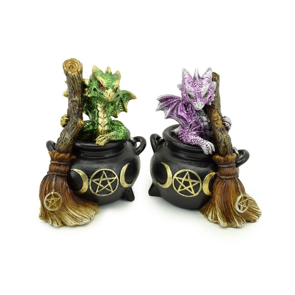 Elements Dragon Figurine - Magical Witches Cauldron