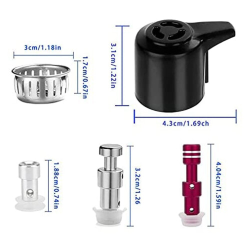 Release Handle Float Valve with Anti-Block for Instantpot Duo/Duo Plus 3 5 6 and 8 Quart 1