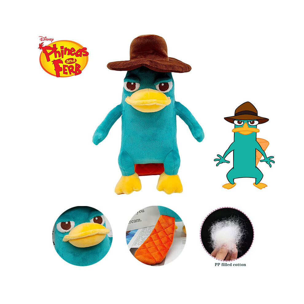 The 98in Perry Platypus Plush Doll Soft Stuffed Hug Animal Toy Kids Xmas Gift