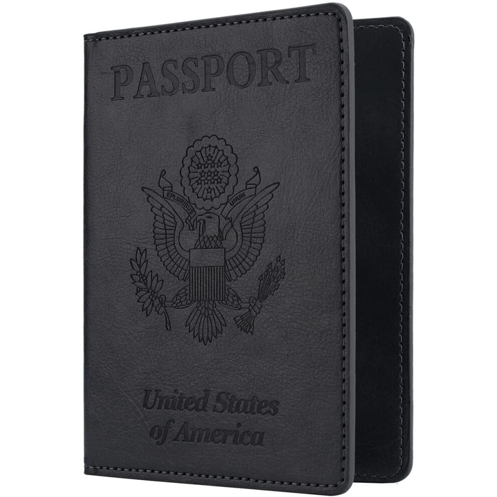 Passport and Vaccine Card Holder Combo Perfect Travel Accessories, PU Leather Passport Holder with Vaccine Card Slot Passport Case Cover Protector-image-OPC-PBHMC8V-NEW