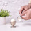 Egg Topper with Egg Cup C Egg Opener, Egg Cutter Cracker Stainless Steel, 14 cm 5