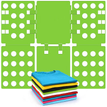 T shirt Folding Board T shirt Clothes Folder Laundry Organizer Easy and Fast for Kid and Adult to Fold Clothes Green
