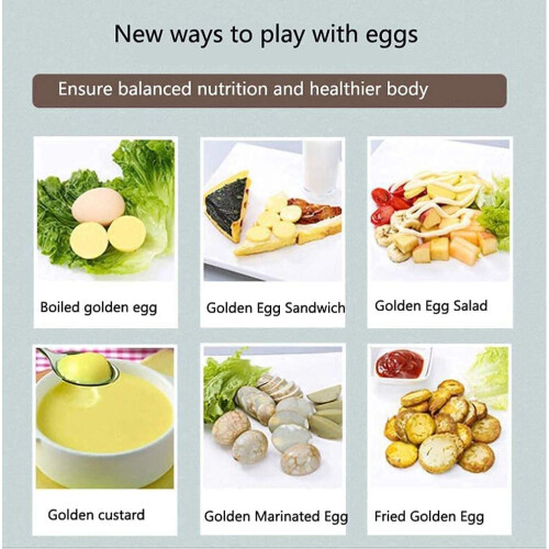 Egg Maker Egg Yolk Mixer 75 x 165 mm for Making Hard Boiled Golden Eggs 1