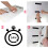 hook and loop Tape Self-Adhesive Sets, black 4