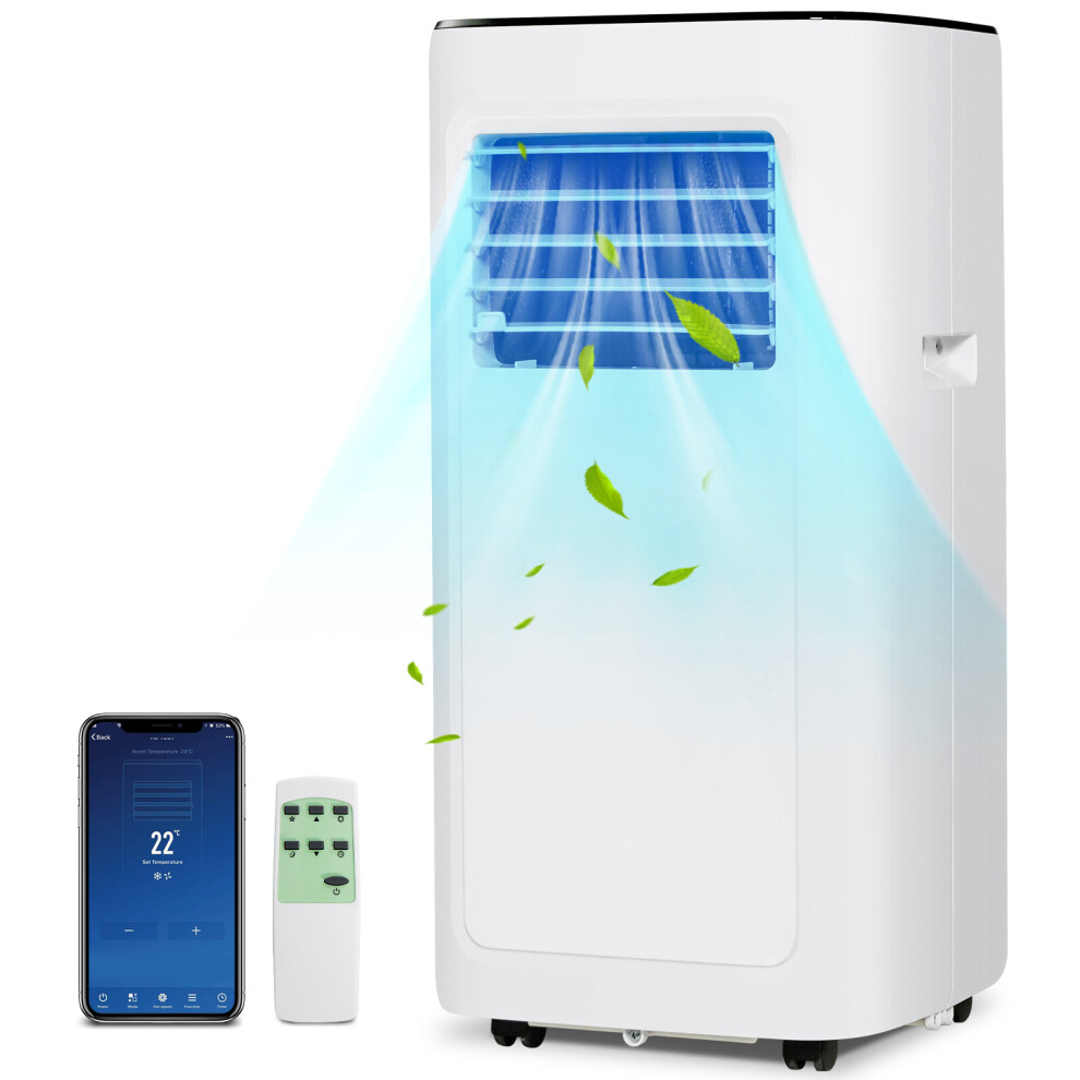 4 in 1 Portable Air Conditioner 8000 BTU WiFi Enabled AC Unit